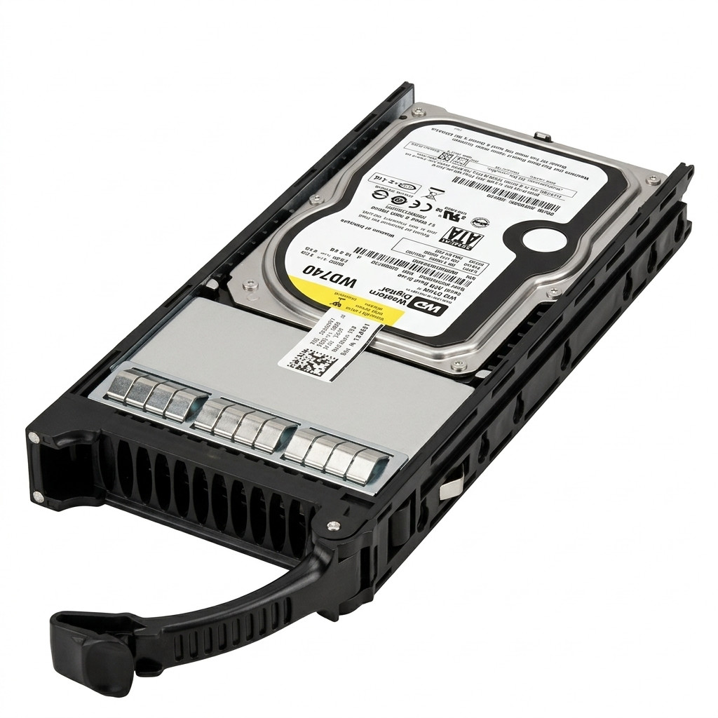 Lot 5 Western Digital Raptor 74GB 10K SATA 3.5" HDD WD740GD-00FLC0 T953J