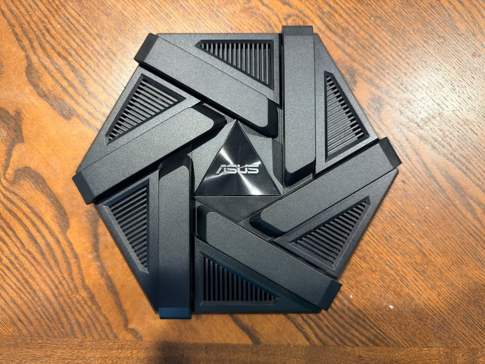 ASUS RT-AXE7800 Tri-Band WiFi 6E Router - Black