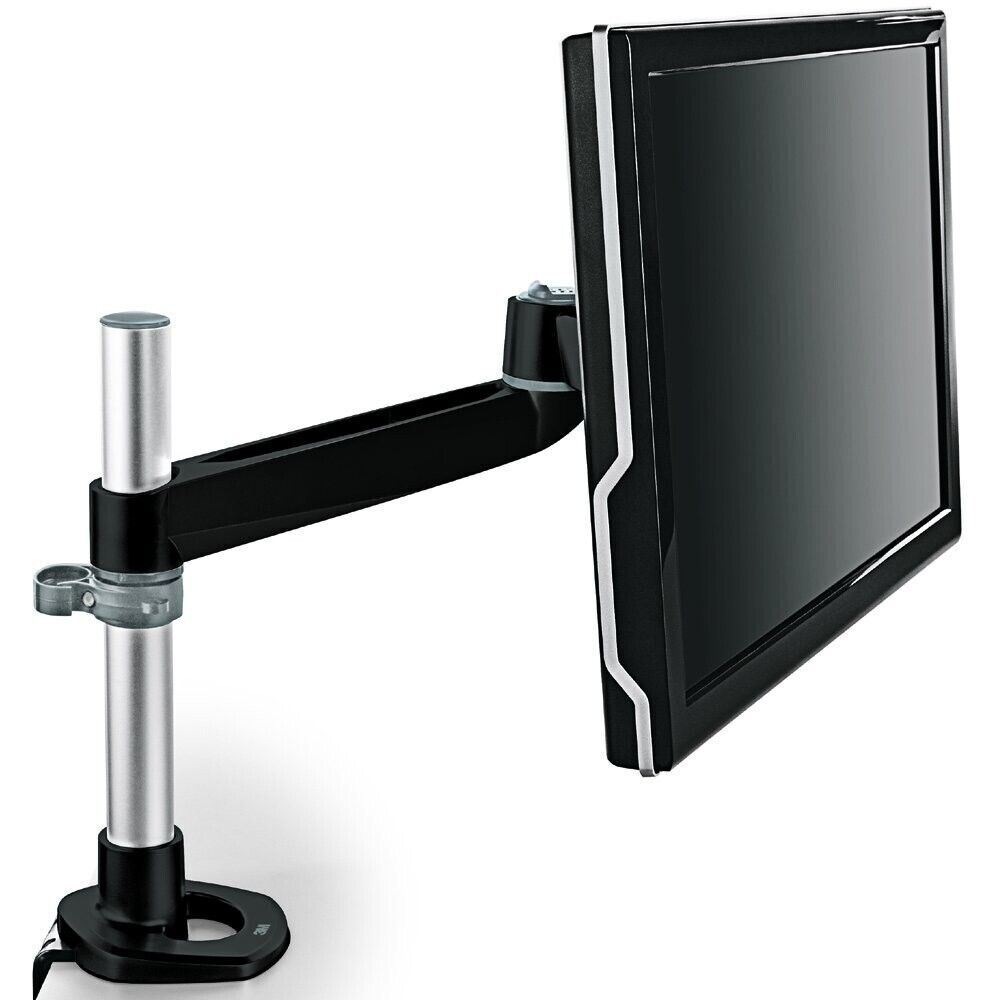 3M Single Swivel Monitor Arm MA120MB Desktop Adjustable Mount Black NEW