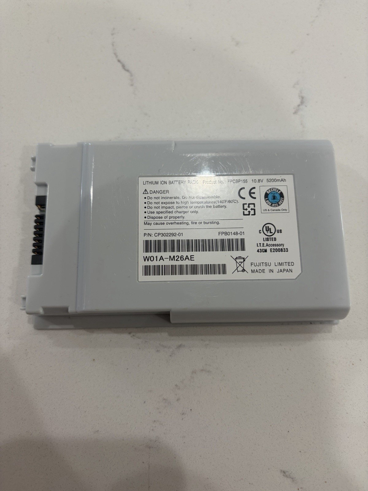 Fujitsu Li-Ion Laptop Battery FPCBP155 CP302292-01 10.8V 5200mAh Genuine