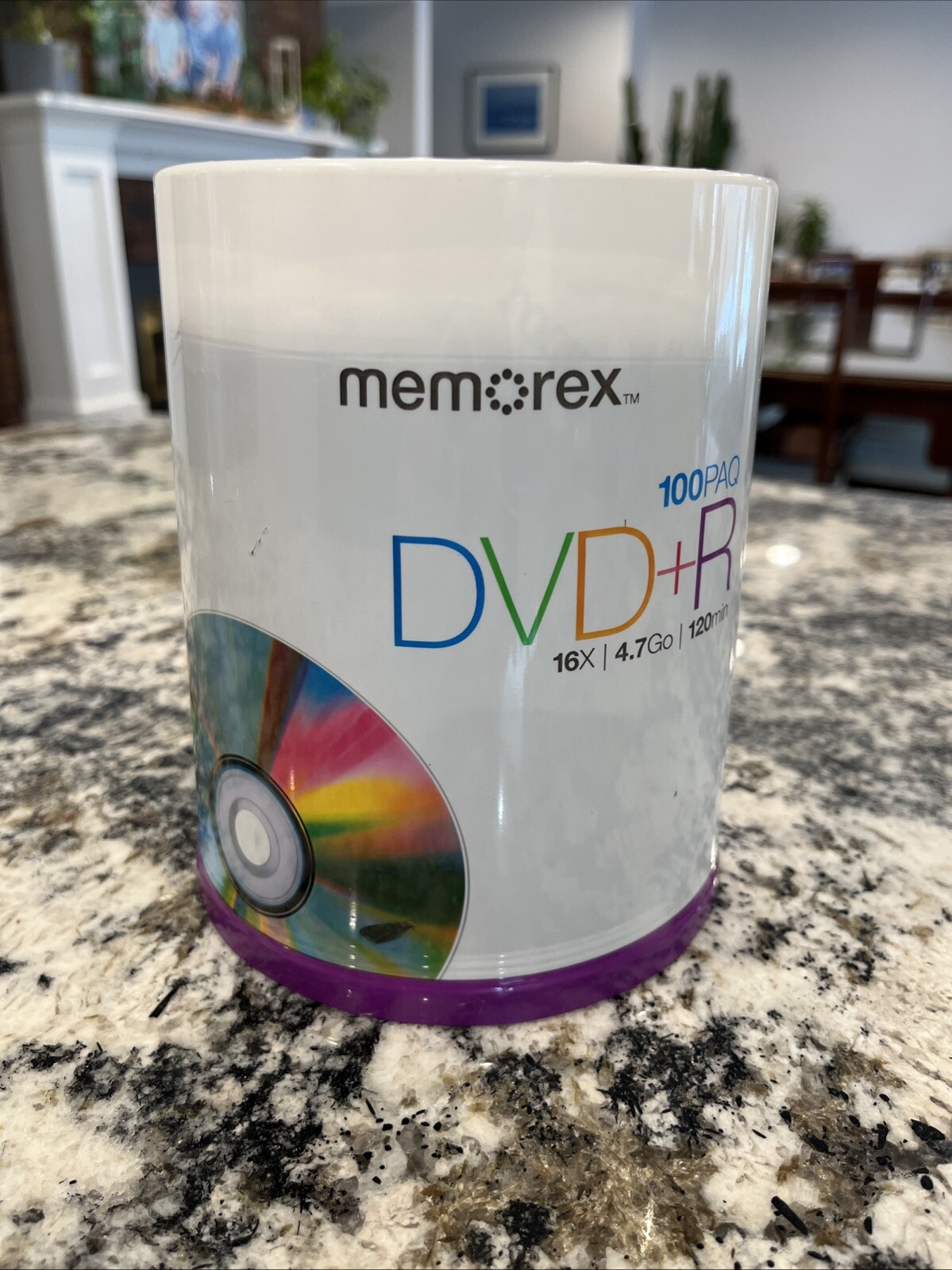 Memorex DVD+R Discs 4.7GB 16x 100 DVD on Spindle New 🔥