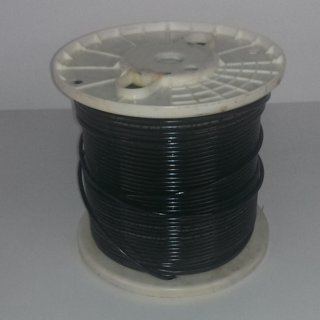 CommScope 1,000' Spool Cat5e Black Outdoor Direct Burial UV Flooded 350Mhz 5NF4