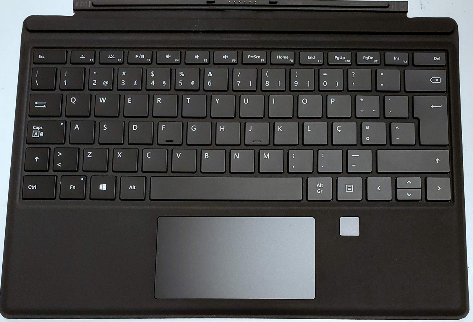 Microsoft Surface Pro 4 Black Type Cover With Fingerprint Censor Model RH9-00011