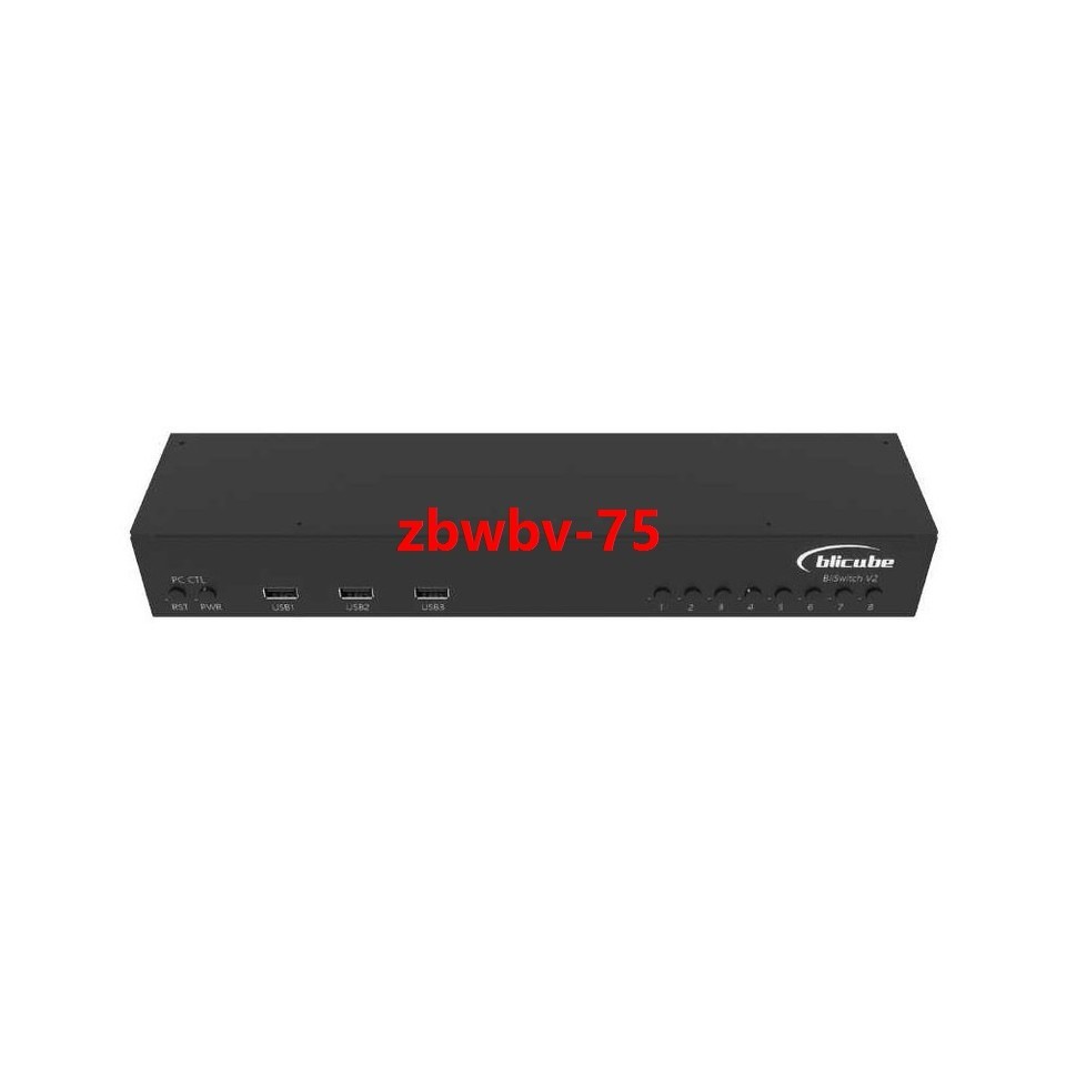 BliKVM Switch V2 HDMI-compatible Switch 8-Channel KVM+ATX Switcher 1080P 60Hz @