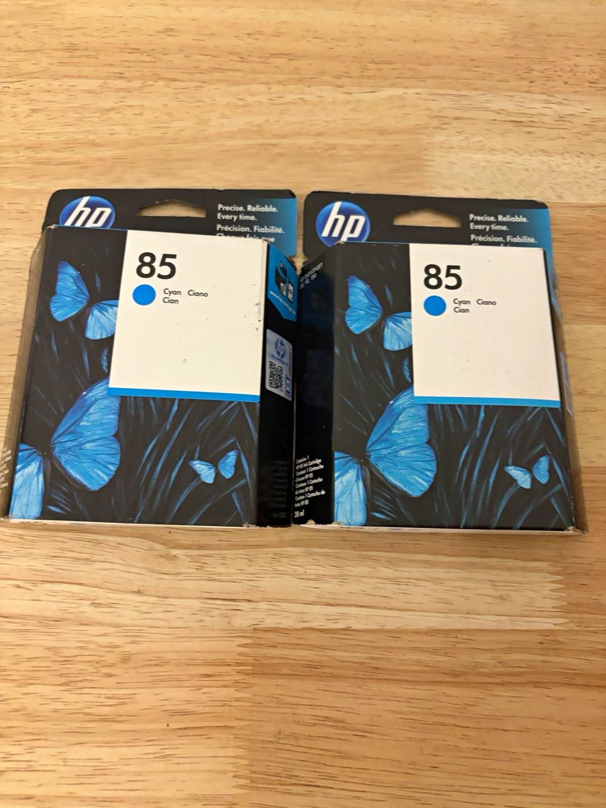 HP 85 Cyan Genuine/Original Inkjet Ink Cartridge 2 Pack C9426A