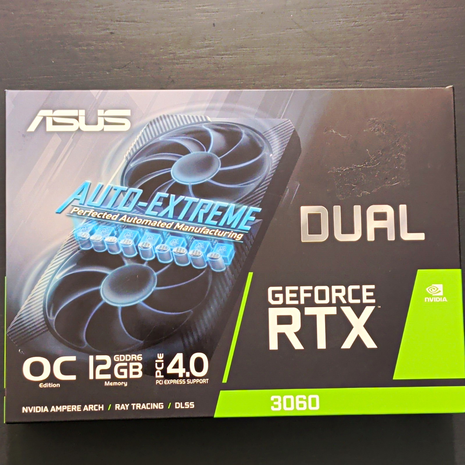 ASUS Dual GeForce RTX 3060 OC Edition 12GB GDDR6 PCIe 4.0