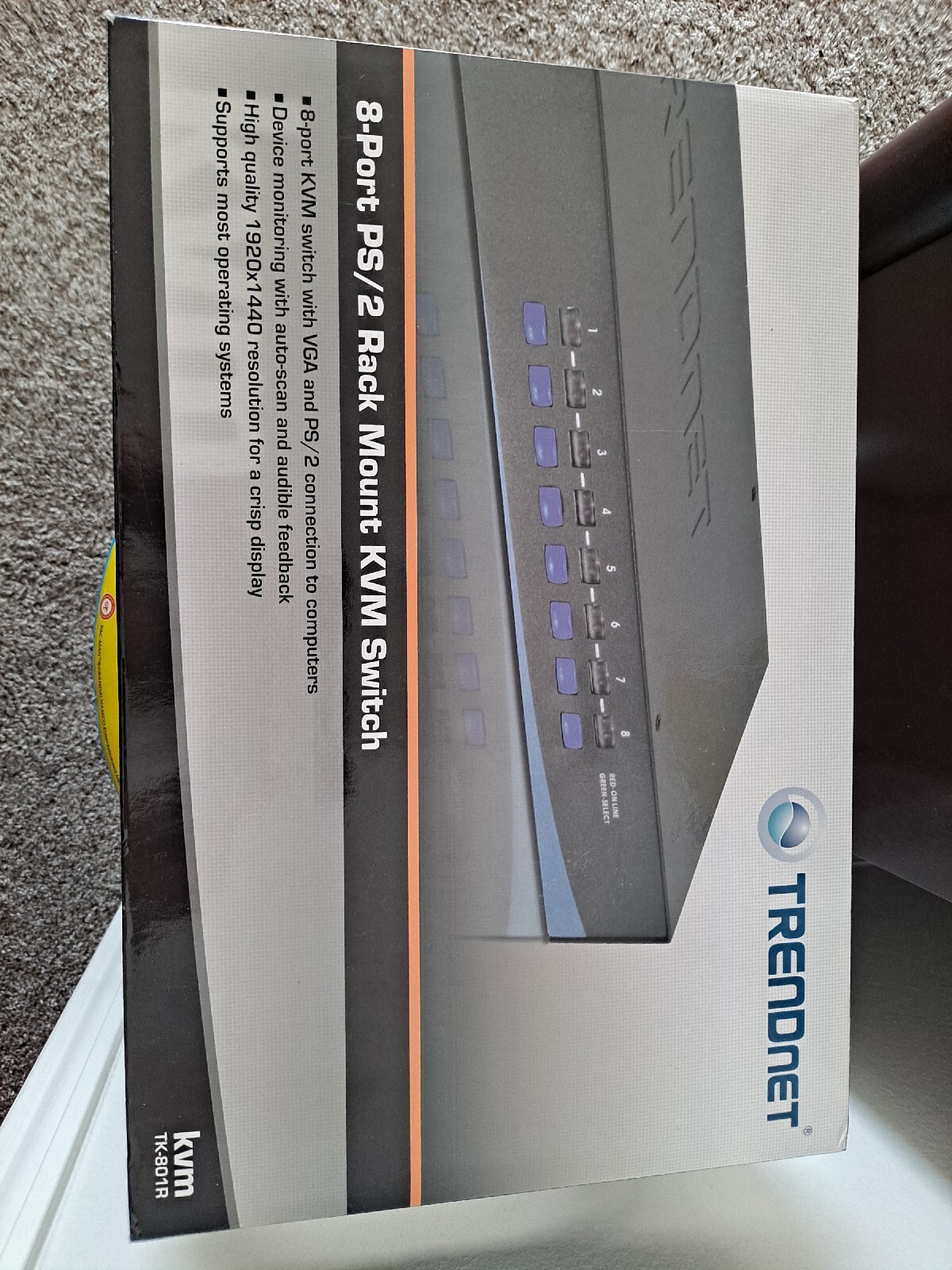 TRENDnet  TK (TK801R) 8-Ports External KVM switch PS/2