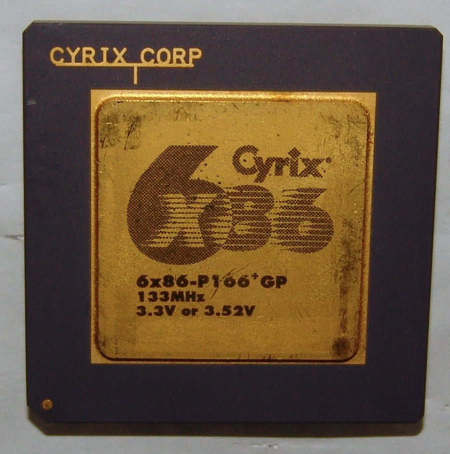 Cyrix 6x86-P166+GP Socket 5/7 CPU