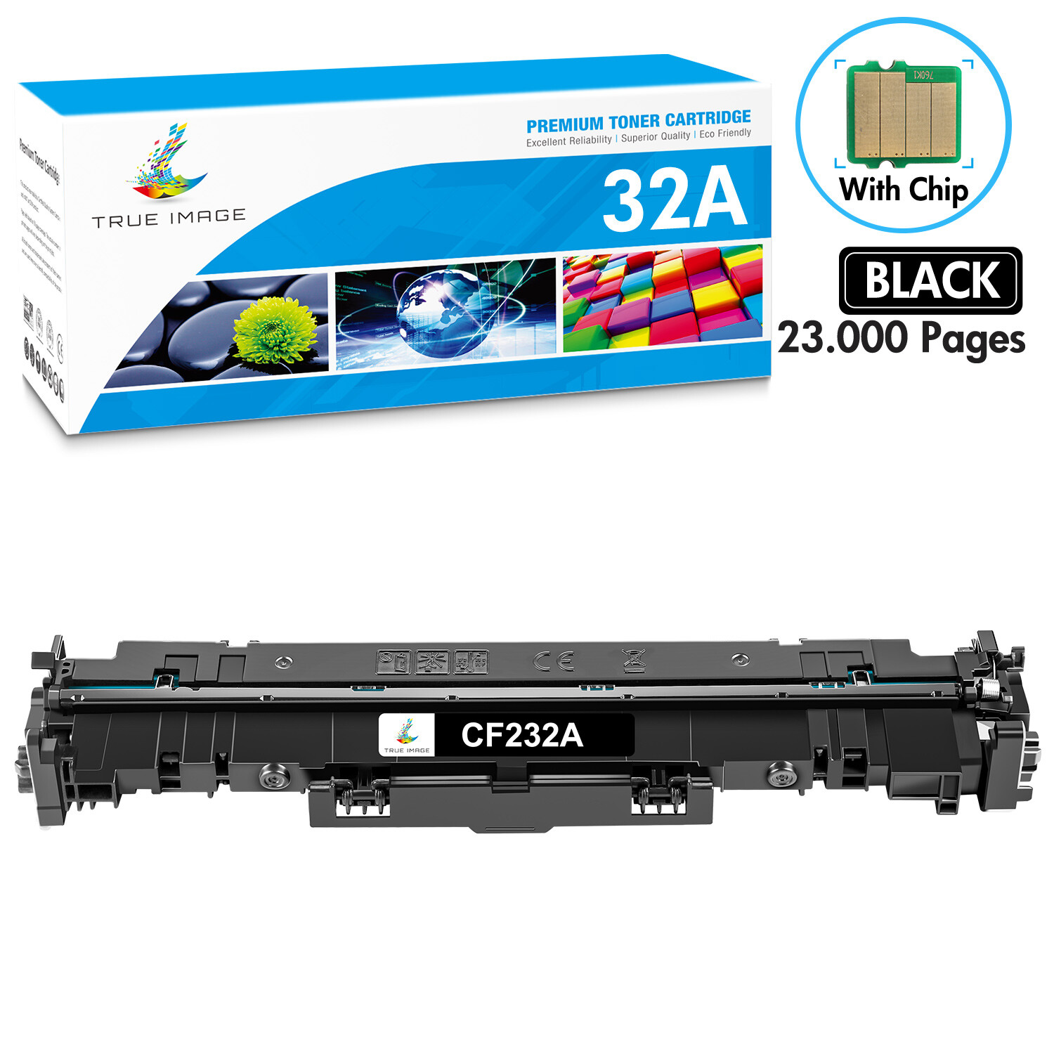 1x CF232A Drum Unit Compatible For HP LaserJet Pro M118dw M148fdw M227fdw M203dw