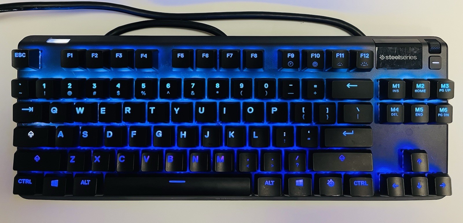 SteelSeries Apex 7 TKL Wired Red Switch Gaming Keyboard KB-00011 (64646)