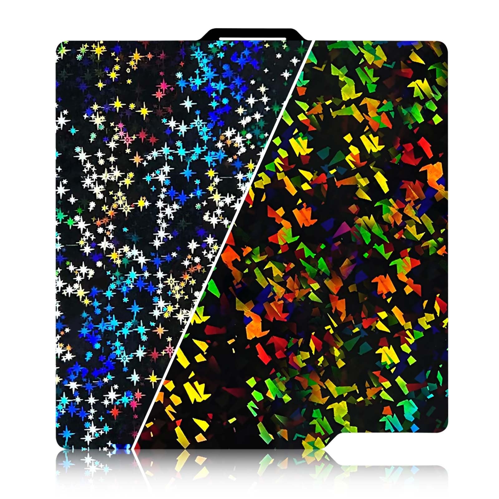 IdeaFormer Holographic Smooth P2S P1S X2D Build Plate for Bambu Lab X2D/X1/X1C/X