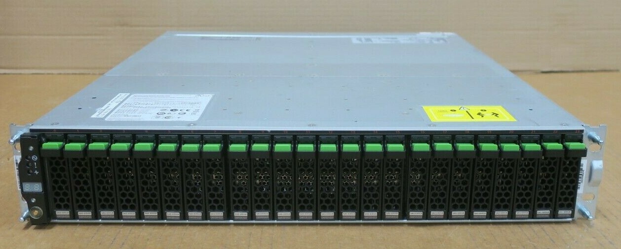 Fujitsu Eternus DX4xx S2 Drive Enclosure FTS:ETNAD2CU 24x 600GB 10K 2x IOM6