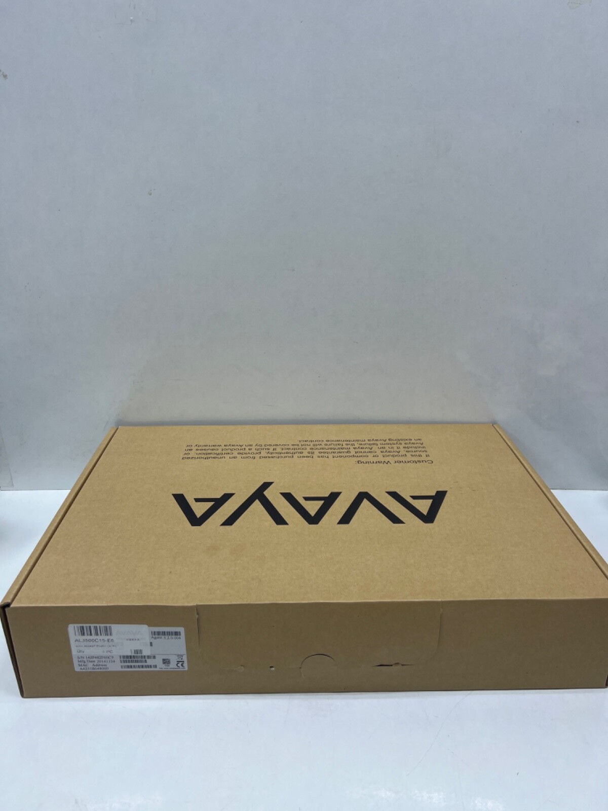AVAYA AL3500C15-E6 , ERS 3524GT PWR+ UK PC, Factory Sealed