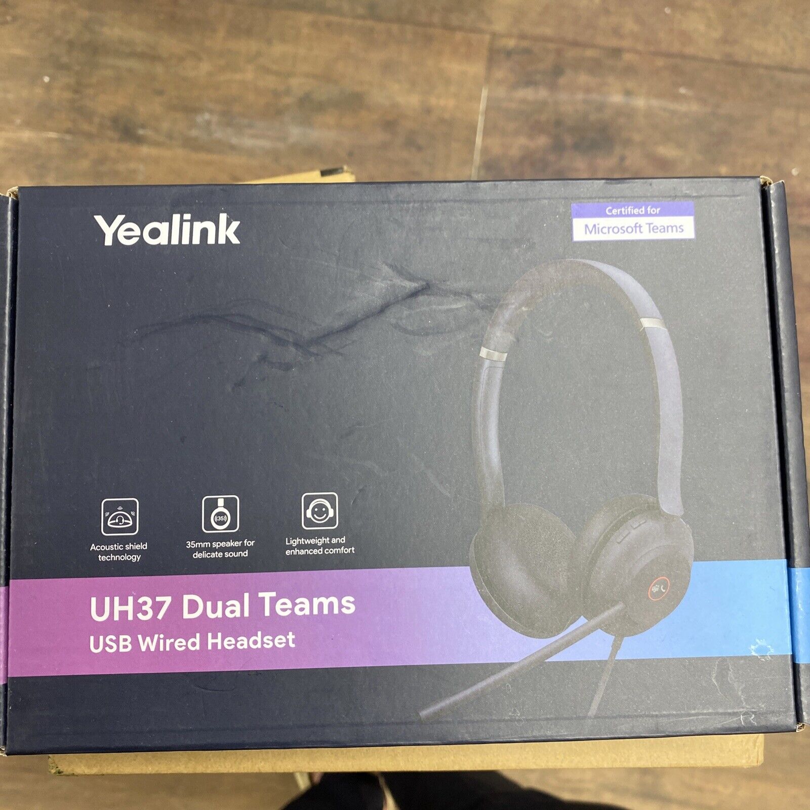 Yealink 1308100 Uh37-dual-teams - Yealink Usb Wired Dual Headset - Certified For