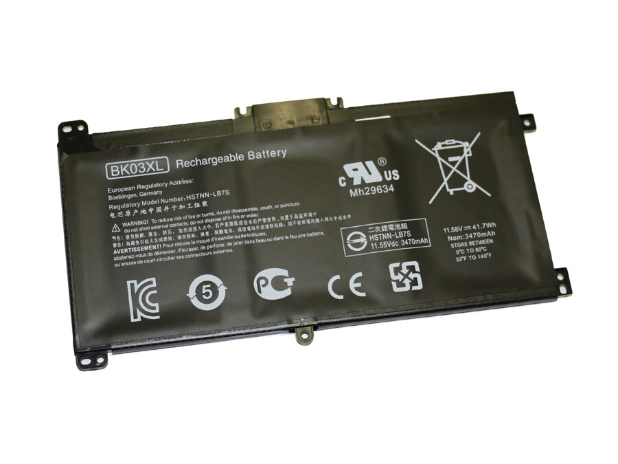 Powerwarehouse BK03XL compatible battery for HP Pavilion X360 14-BA, 14M-BA 42Wh