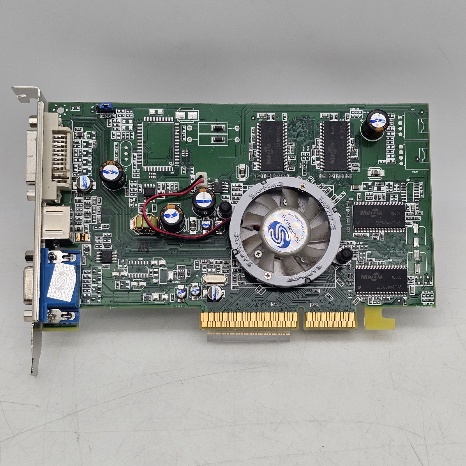 Vintage SAPPHIRE ATI Radeon 9550 256MB 128bit AGP Retro Gpu Graphics Card
