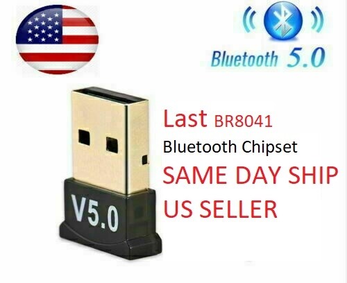 NEW USB Bluetooth 5.0 Wireless Audio Music Stereo Adapter receiver US