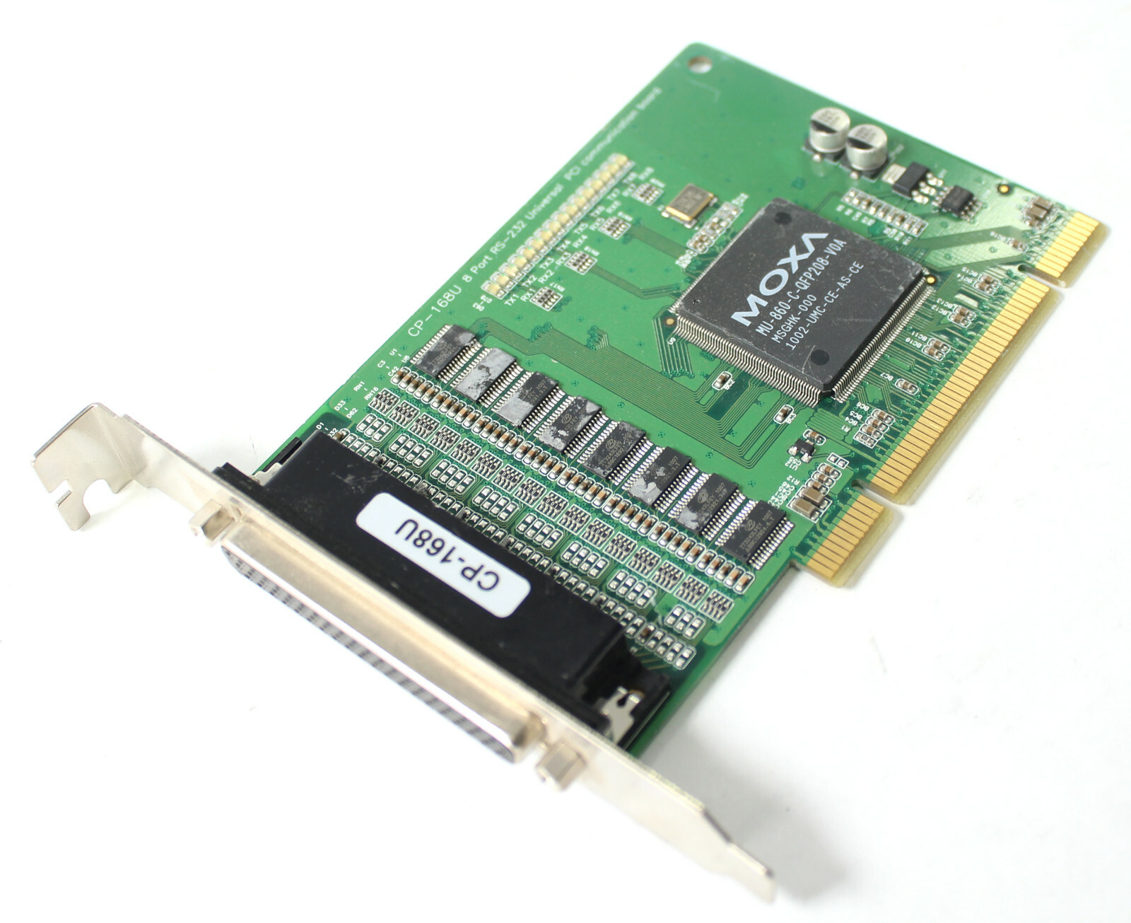 MOXA CP-168U 8-PORT RS-232 UNIVERSAL COMMUNICATION BOARD PCI