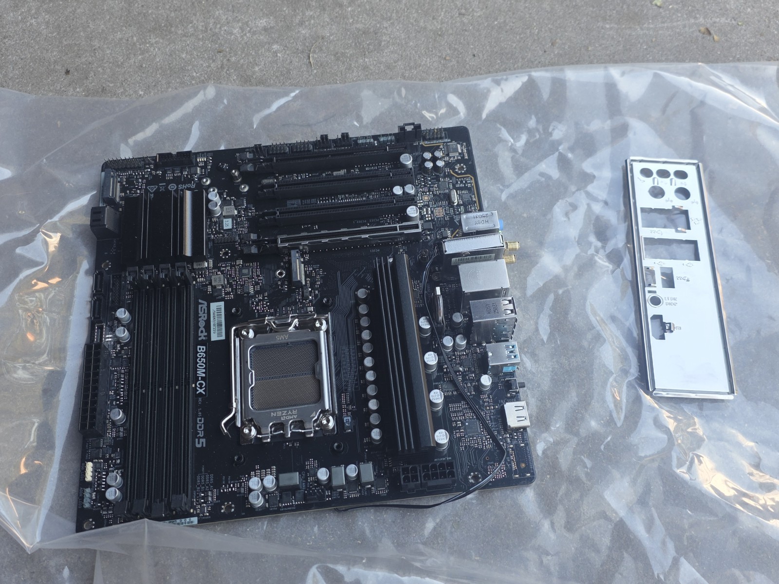 AsRock B650M-CX AM5 microATX AMD DDR5 Motherboard