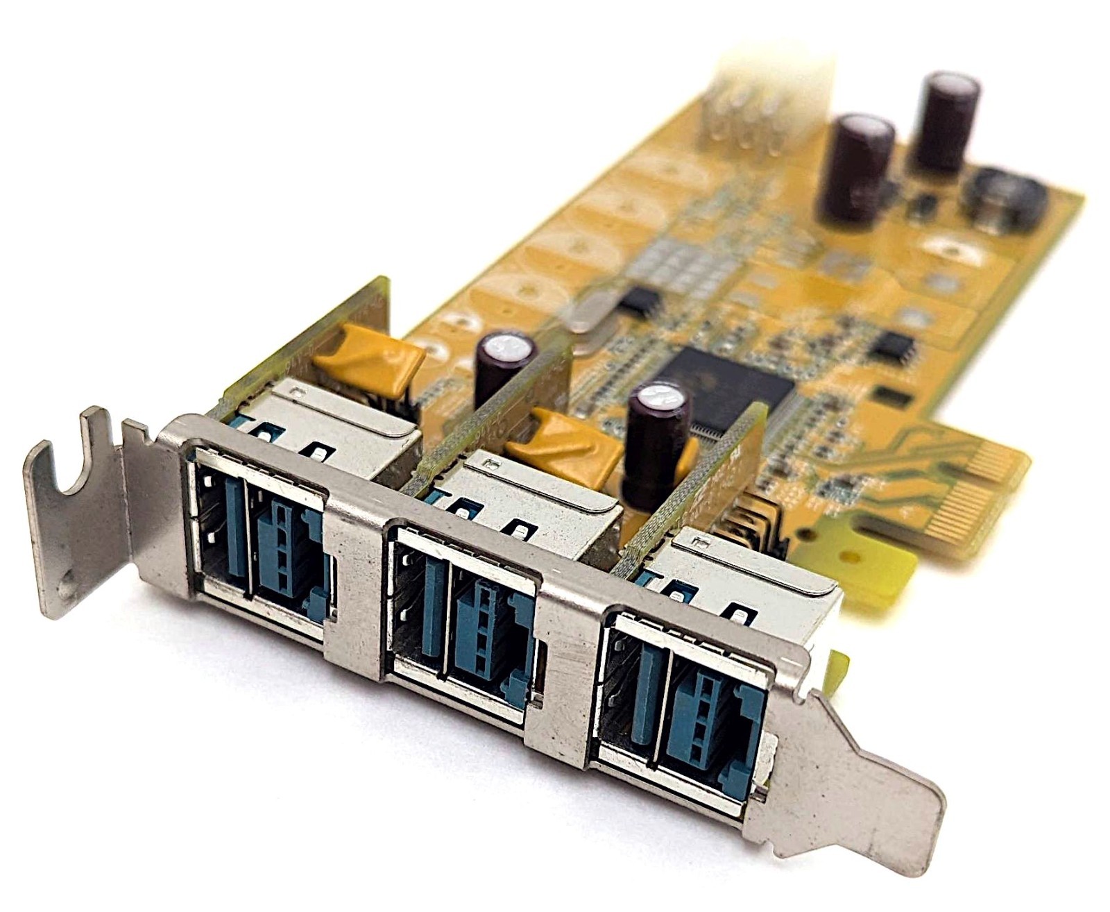 Dell Sunix 08R06D 3-Port Powered USB POS PCIe Card PUB0300XL Low Profile 3x12V