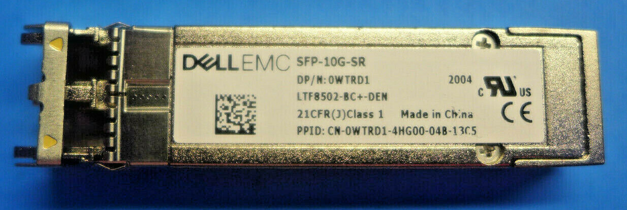 Dell SFP-10G-SR 10G SFP+ 850nm Transceiver Module LTF8502-BC+-DEN WTRD1