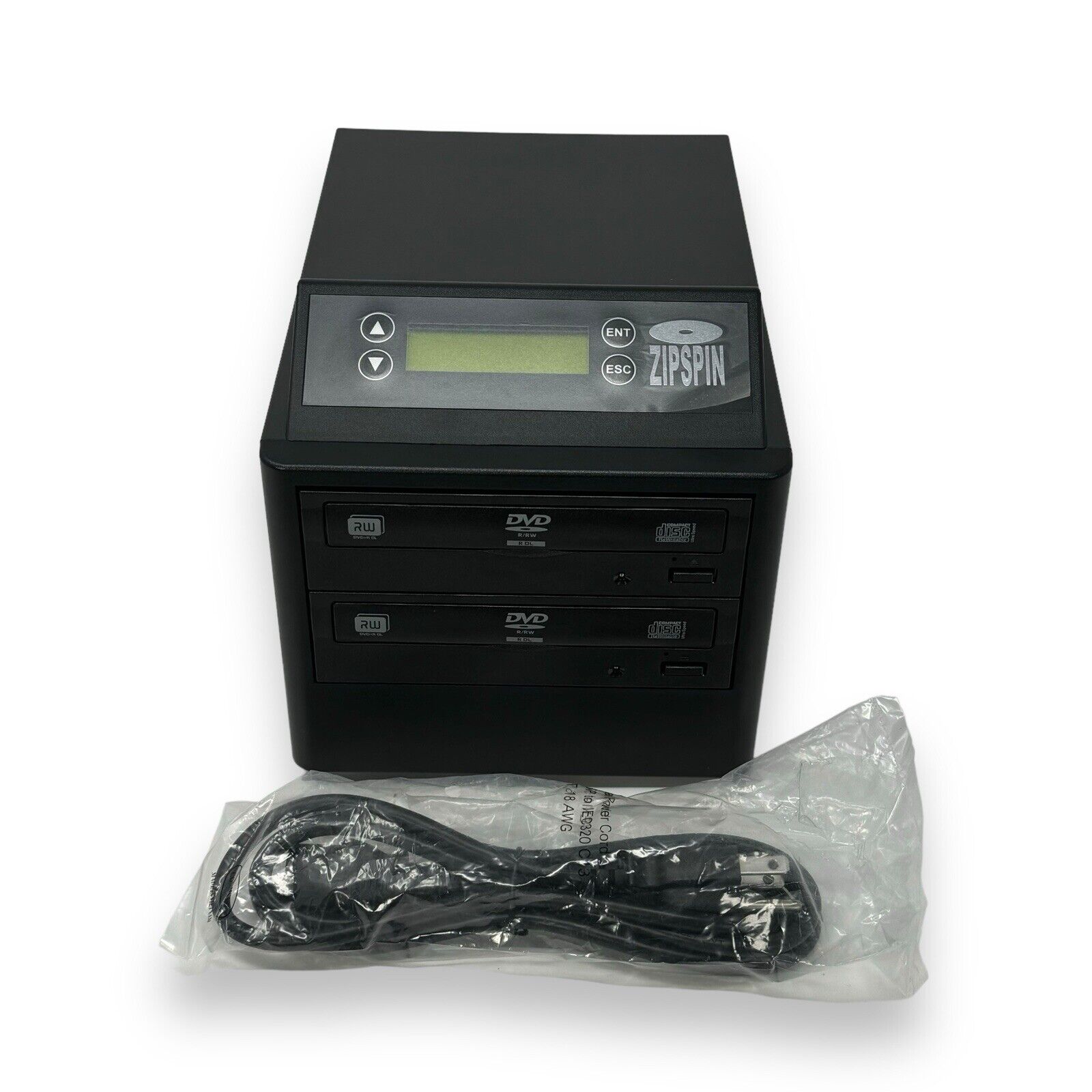 NEW, OPEN BOX - ZipSpin D121-PRO CD/DVD Disc Multi-Duplicator