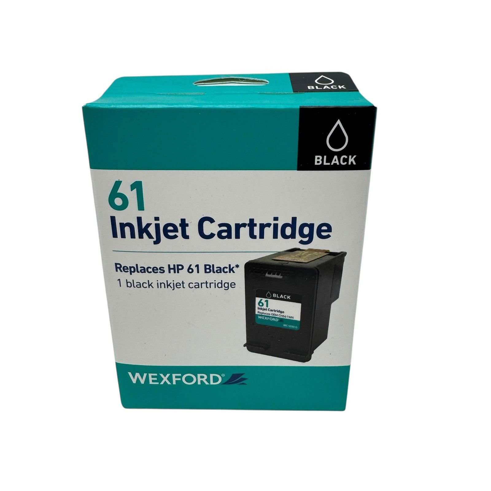 Wexford Black Ink Cartridge HP #61, Brand New In Box