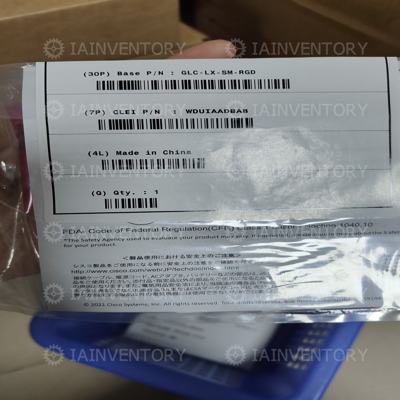 1PC Fast shipping NEW Cisco GLC-LX-SM-RGD US stock
