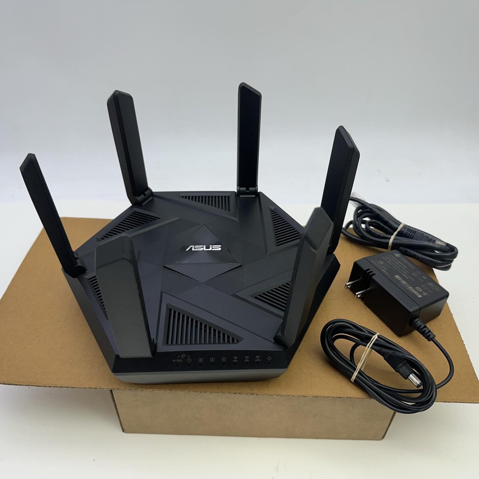 ASUS RT-AXE7800 Tri-Band WiFi 6E Router - Black