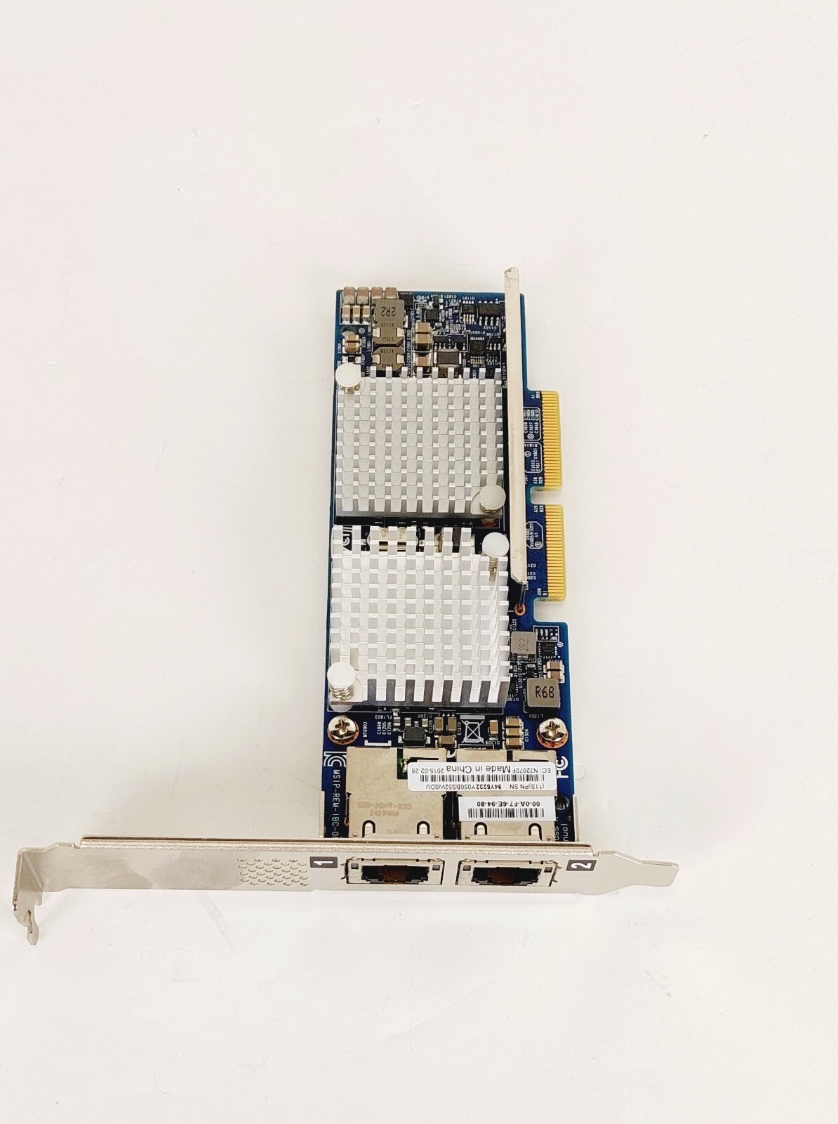 Lenovo / IBM Dual Port 10GbE Ethernet Network Adapter 94Y5232 / 94Y5233