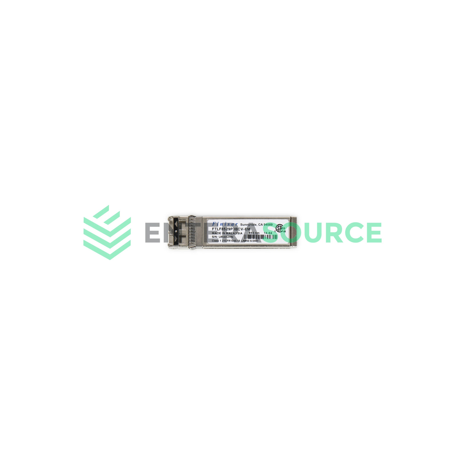 Finisar FTLF8529P3BCV-EM 16GB FC SFP+ 850nm SR Transceiver Module