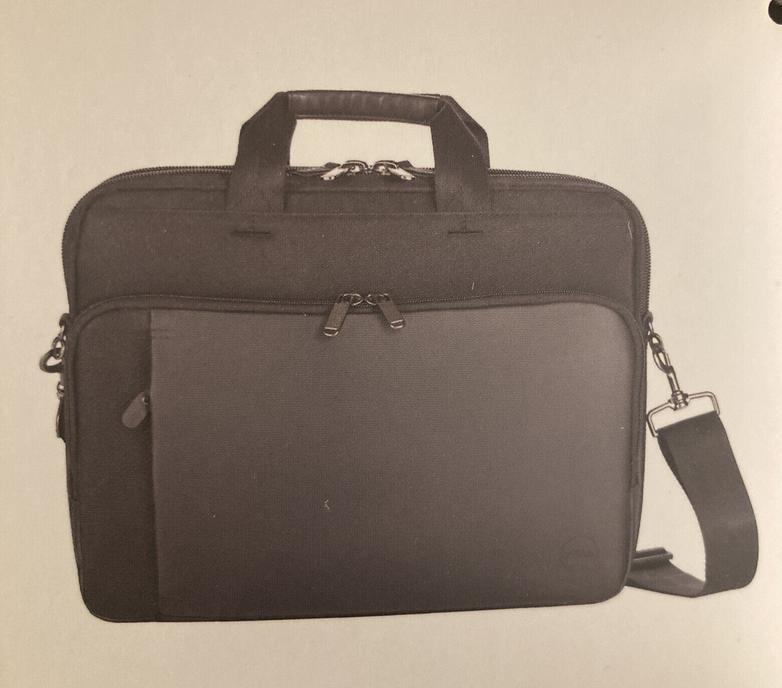 NWT Dell Premier Briefcase (M)  Shoulder Strap Multi-compartment
