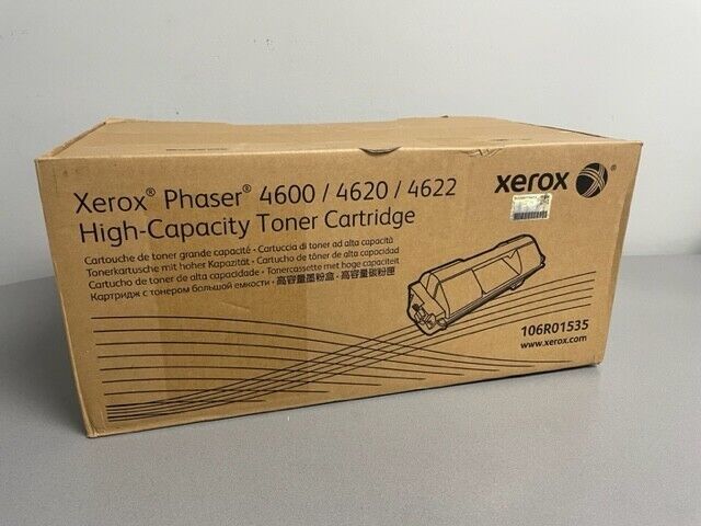 Genuine Xerox 106R01535 High Capacity Toner Cartridge for Phaser 4600/4620/4622