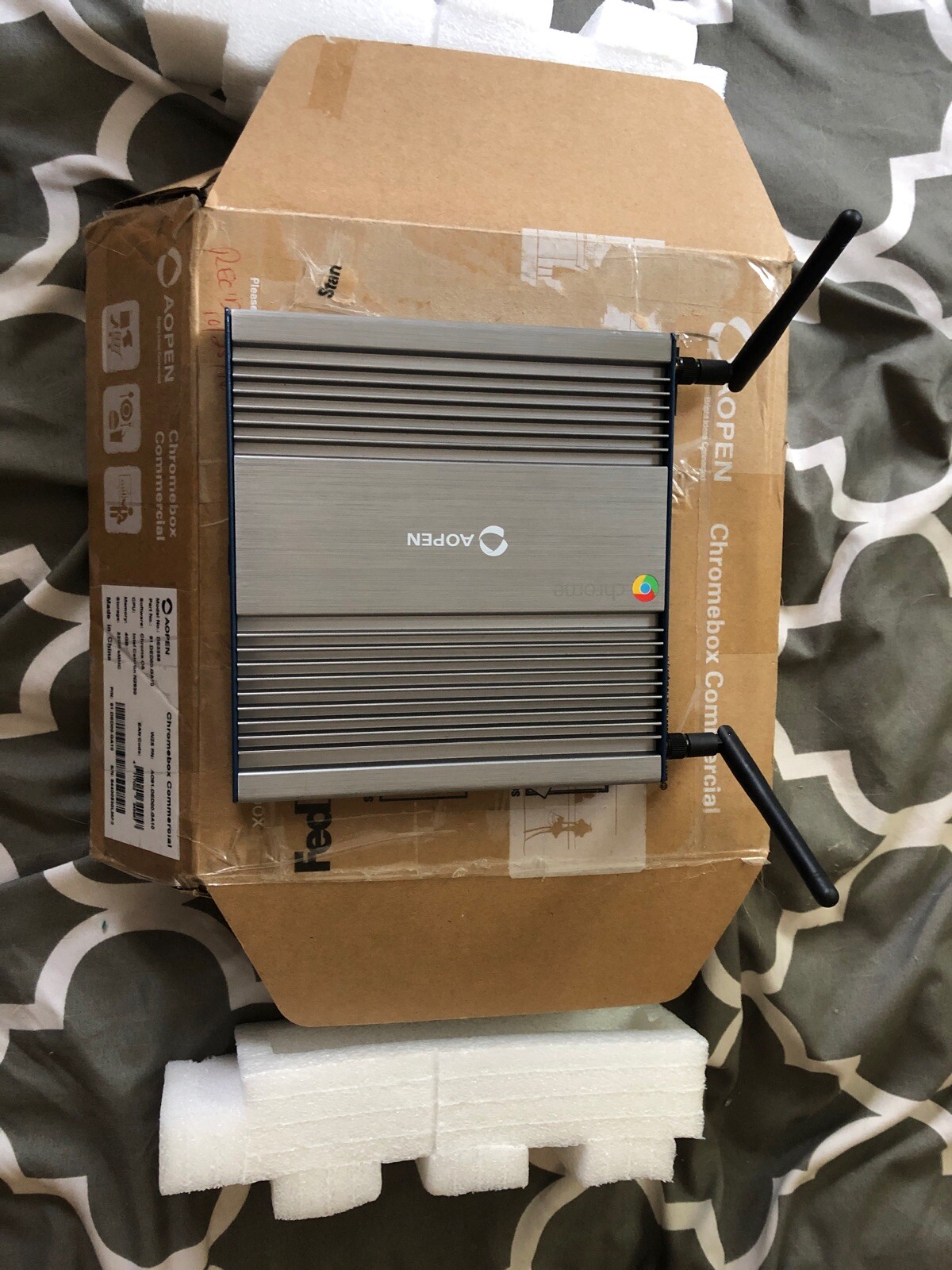 AOpen 91.DED00.GA10 Digital Engine DE3255 Chrome Box Commercial Grade