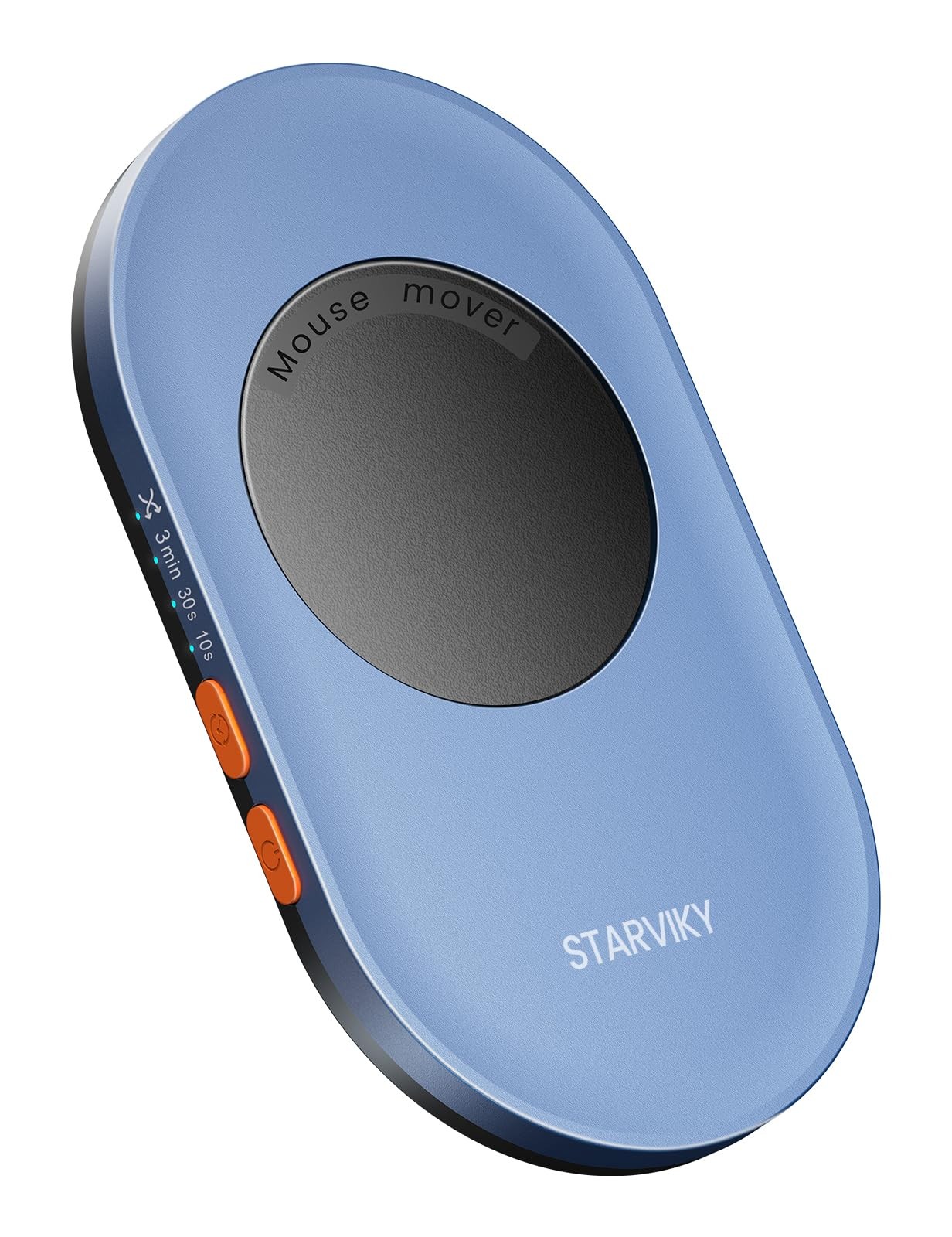 STARVIKY Undetectable Mechanical Mouse Jiggler, Ultra-Slim Dark Blue