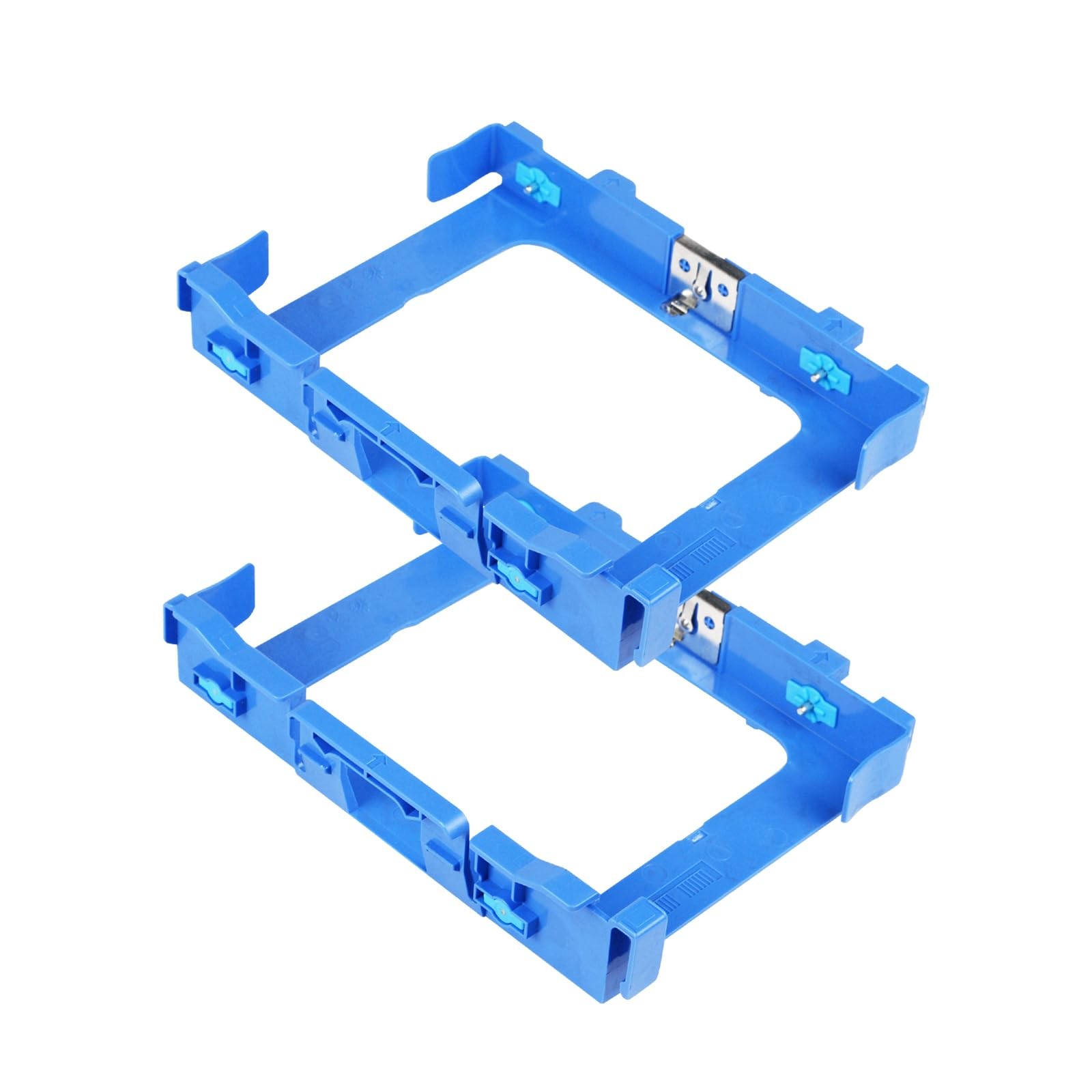 2-Pack Hard Drive Caddy 3.5 Bracket T3420 H8V8K SSD Blue 