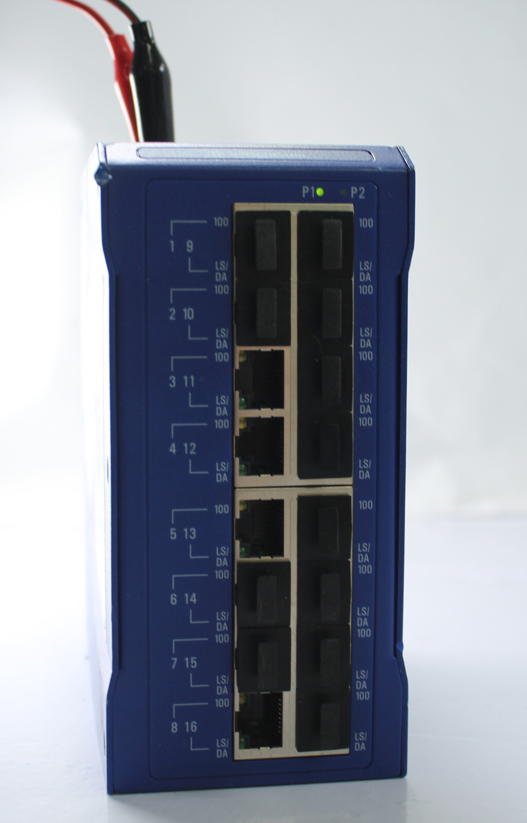 Hirschmann Spider II 16TX EEC Rail 16 RJ-45 Port Switch SPIDERII16TXEEC