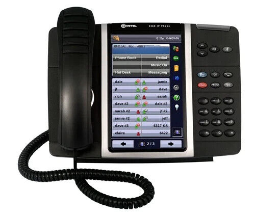 Mitel 5360 IP Phone Backlit High Resolution Color Touch Screen Dis 50005991 NEW