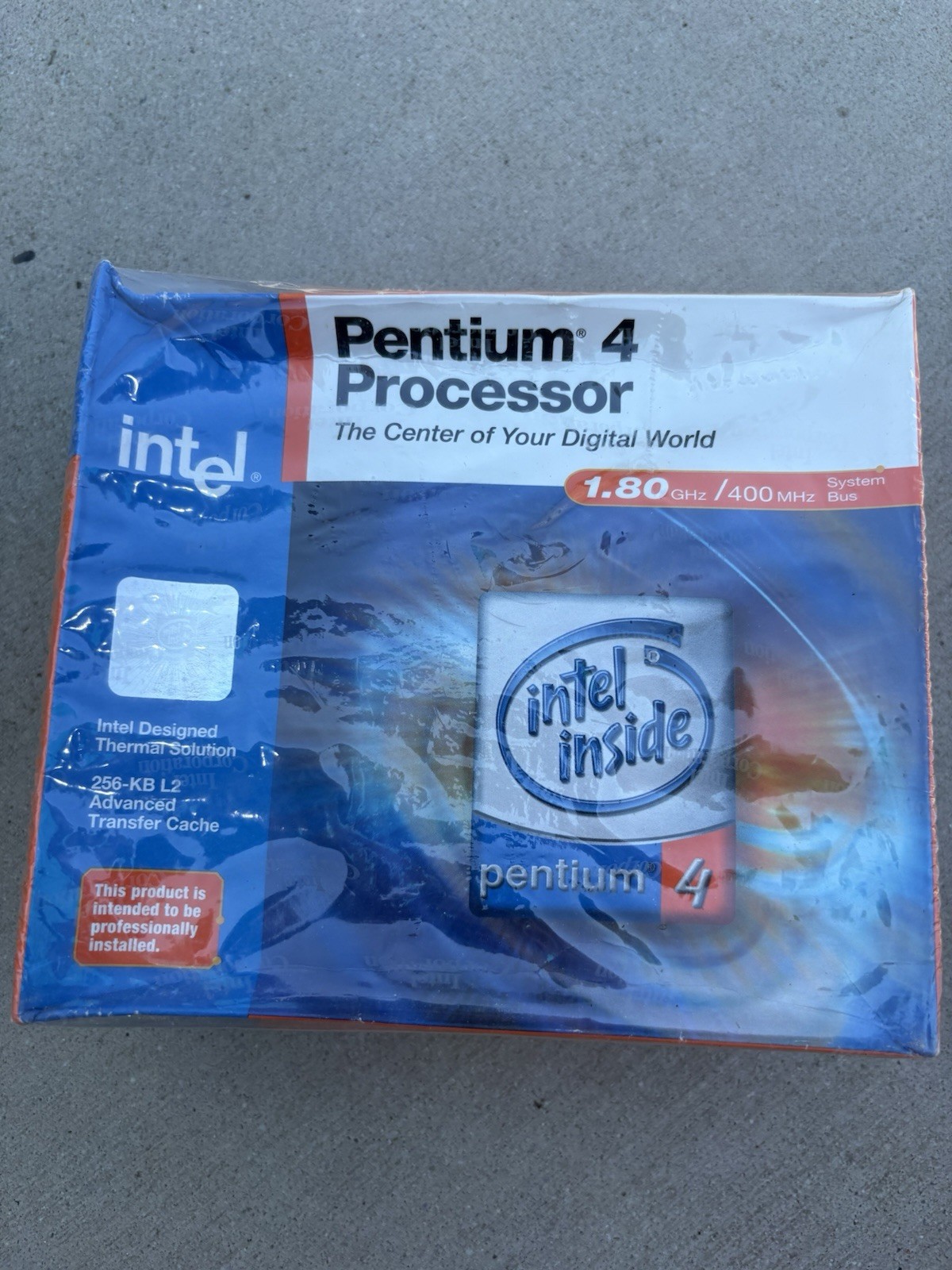 Intel Pentium 4 Processor 1.40GHz 400MHz 256kb Cache PGA 423 Brand New Sealed