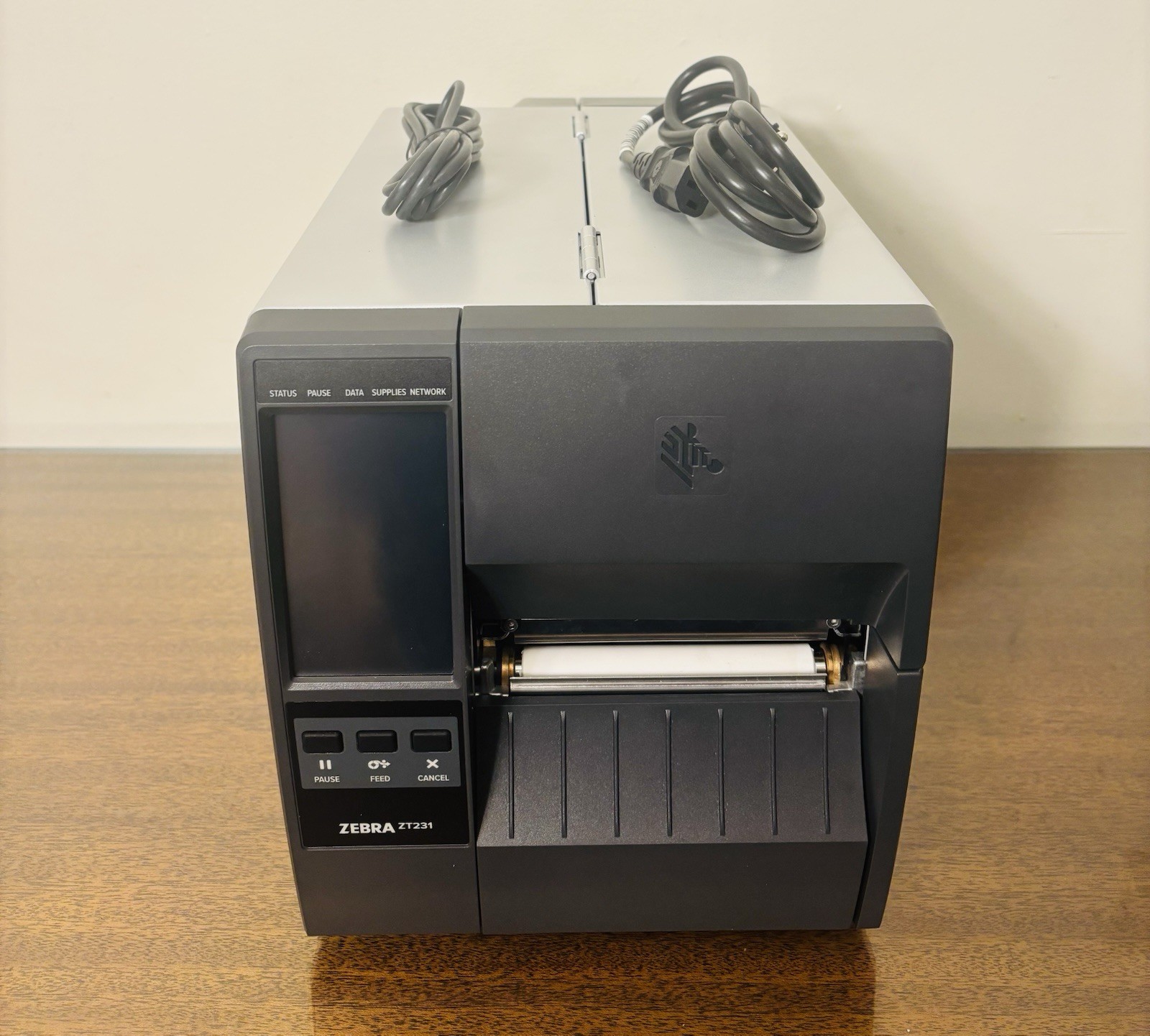 Zebra ZT231 Industrial Barcode Label Printer ZT23142-T01000FZ - LIGHTLY USED