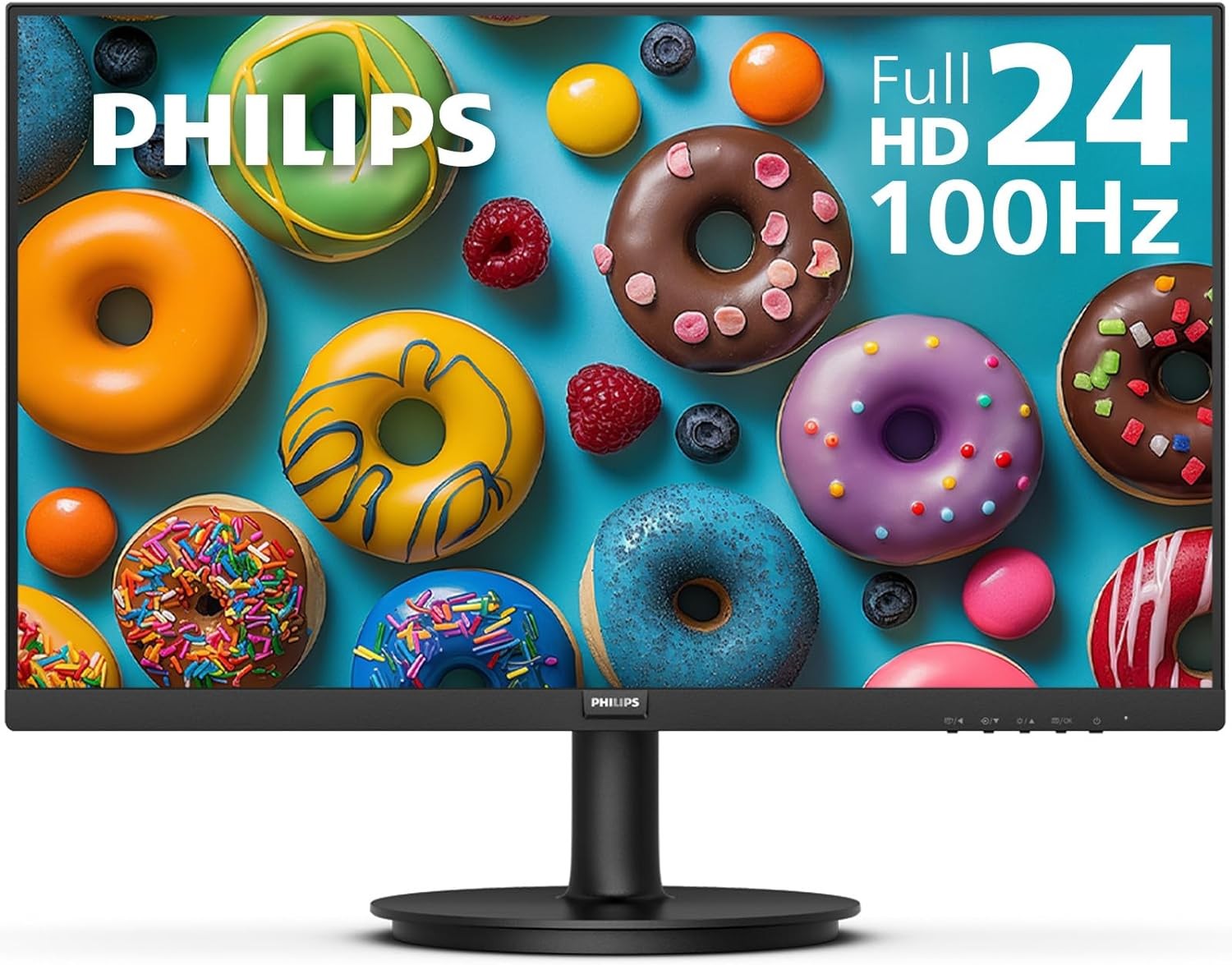Philips Computer Monitors Philips 24 Inch Computer Monitor FHD 100Hz VA VESA