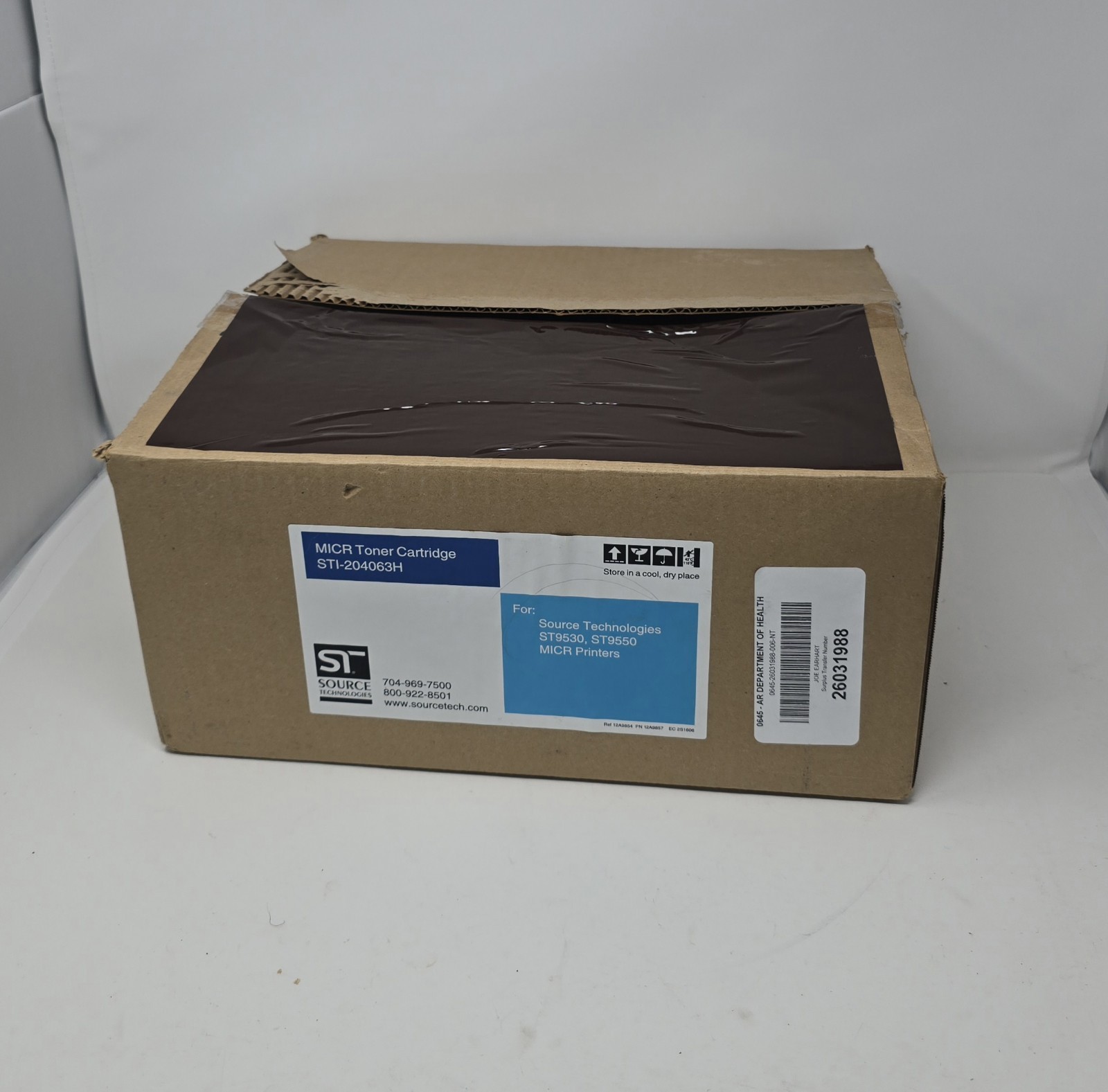 Source Technologies STI-204063H MICR Toner Cartridge for ST9530 ST9550 Printers 