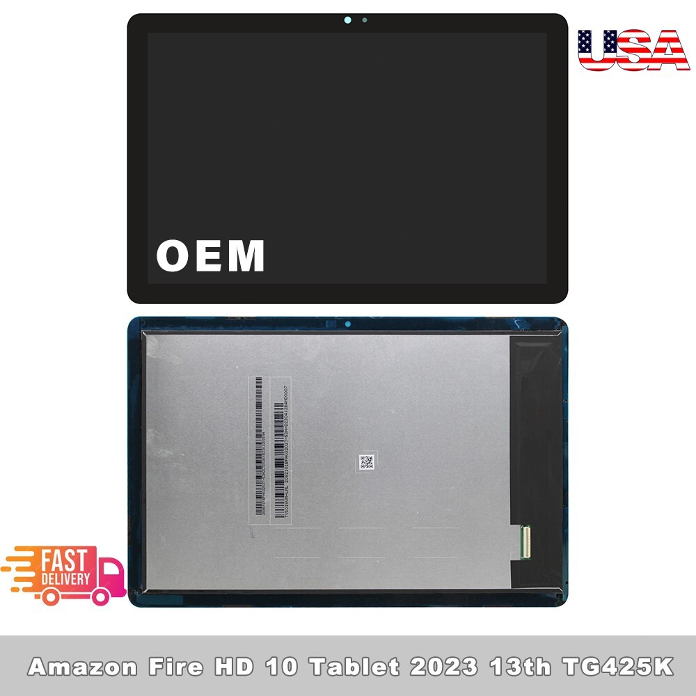 LCD Display Touch Screen Digitizer For Amazon Fire HD 10 Tablet 2023 13th TG425K