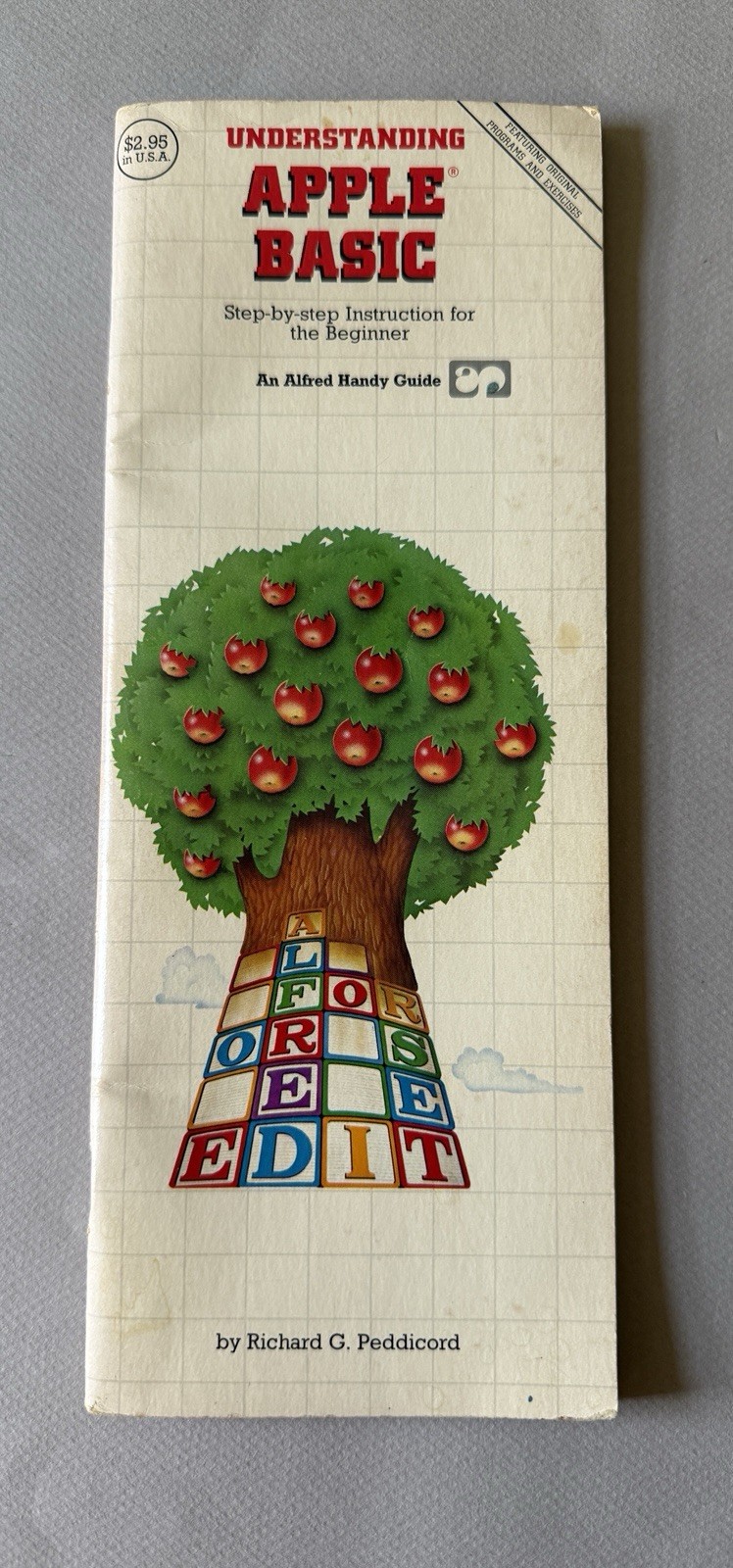 Understanding Apple Basic By Richard Peddicord 1983 Alfred Handy Guide 5351