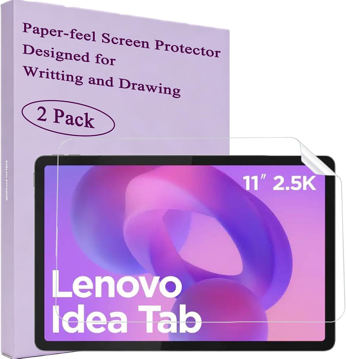 2-Pack Paperfeel Screen Protector for Lenovo Idea Tab 11" & Moto Pad 2026