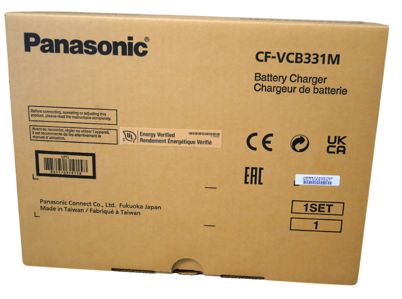 Panasonic TOUGHBOOK 4-Bay Battery Charger CF-VCB331M - 