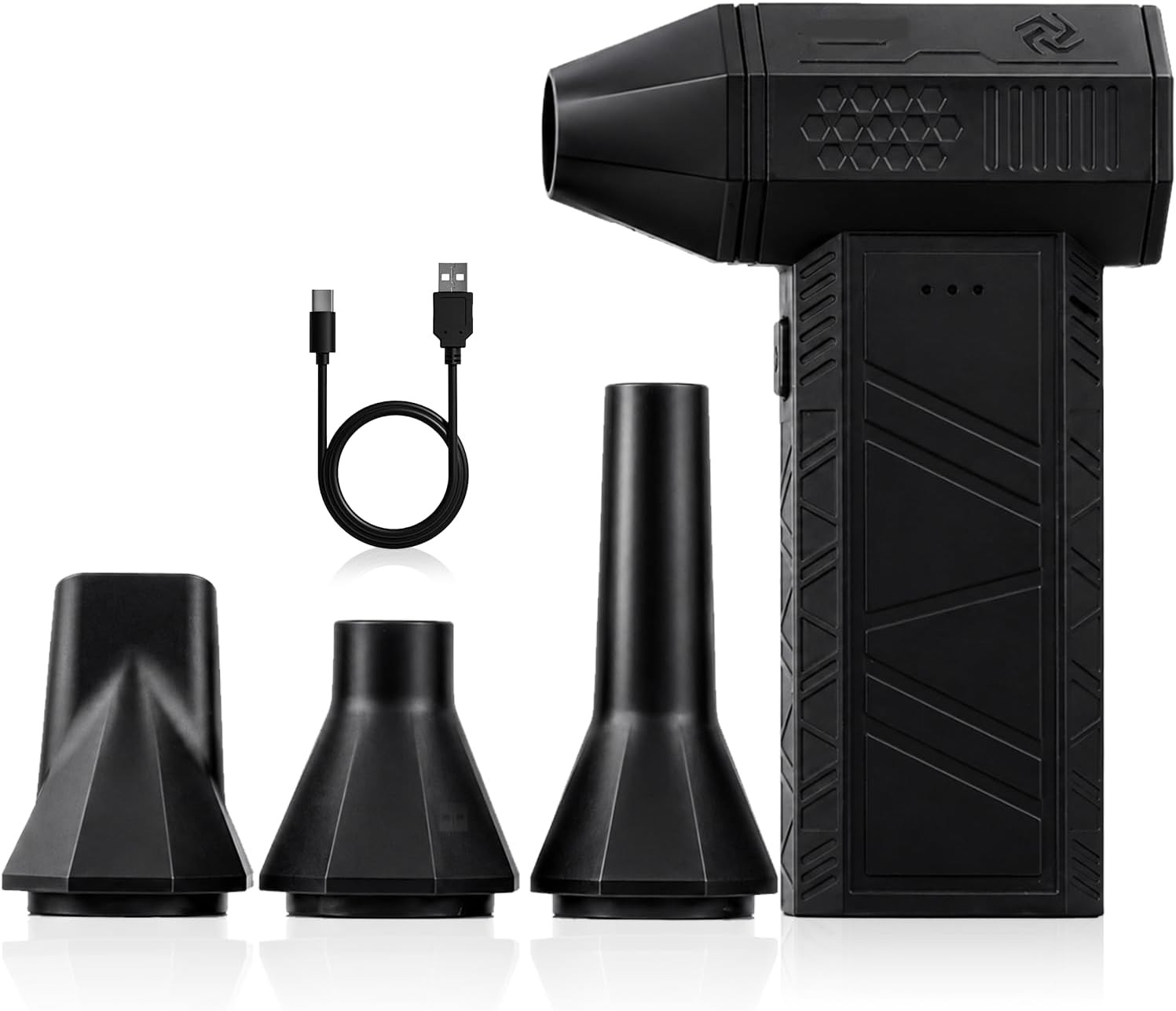 Electric Compressed Air Duster for Computers - 130,000 RPM High-Speed PC Cleaner