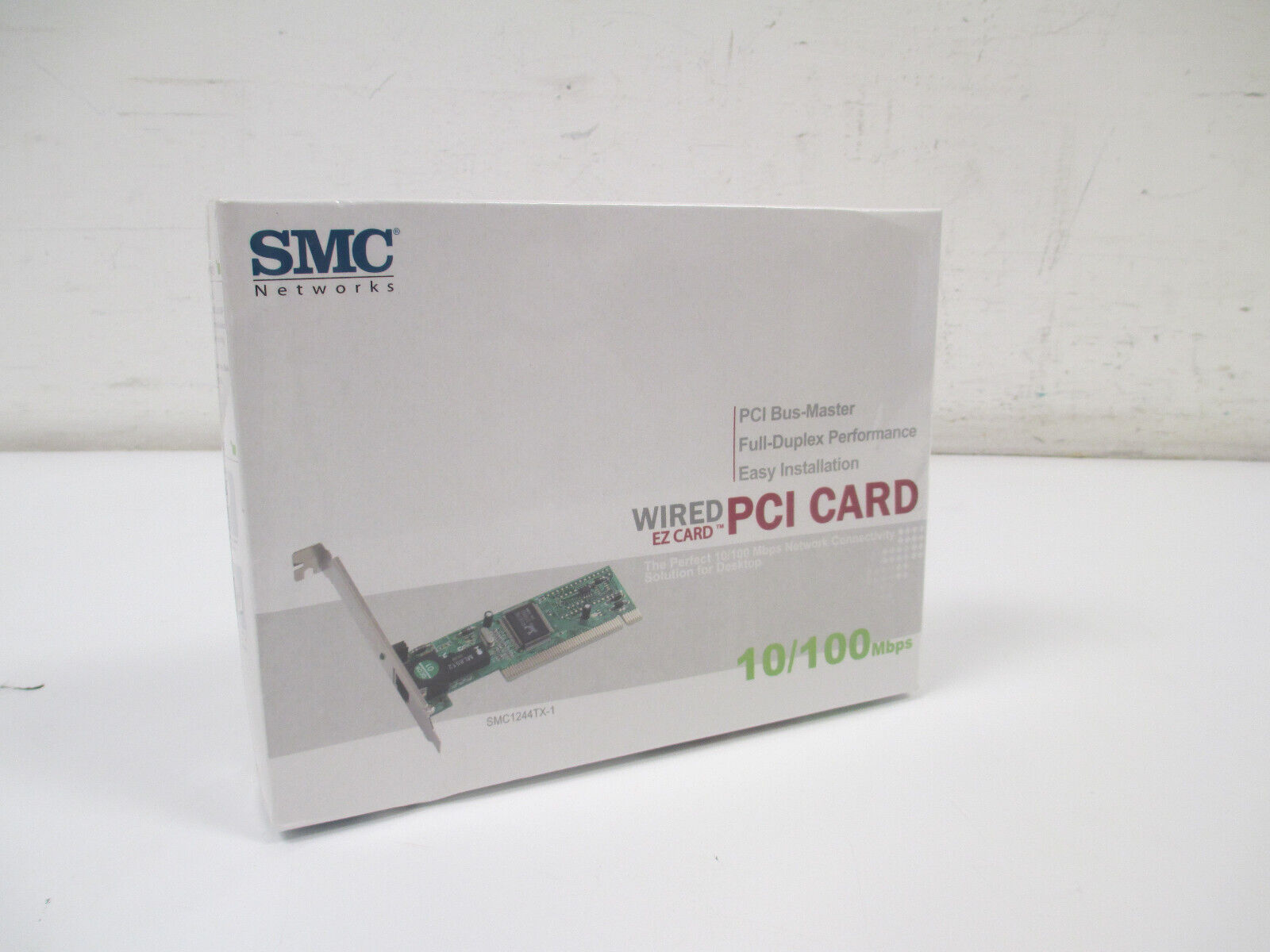 New SMC Networks SMC1244TX-1 Wired EZ PCI Card 10/100 Mbps