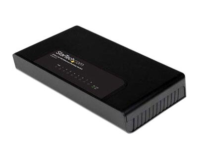 StarTech.com DS81072 Ethernet Switch with Power Cable No Power Cord