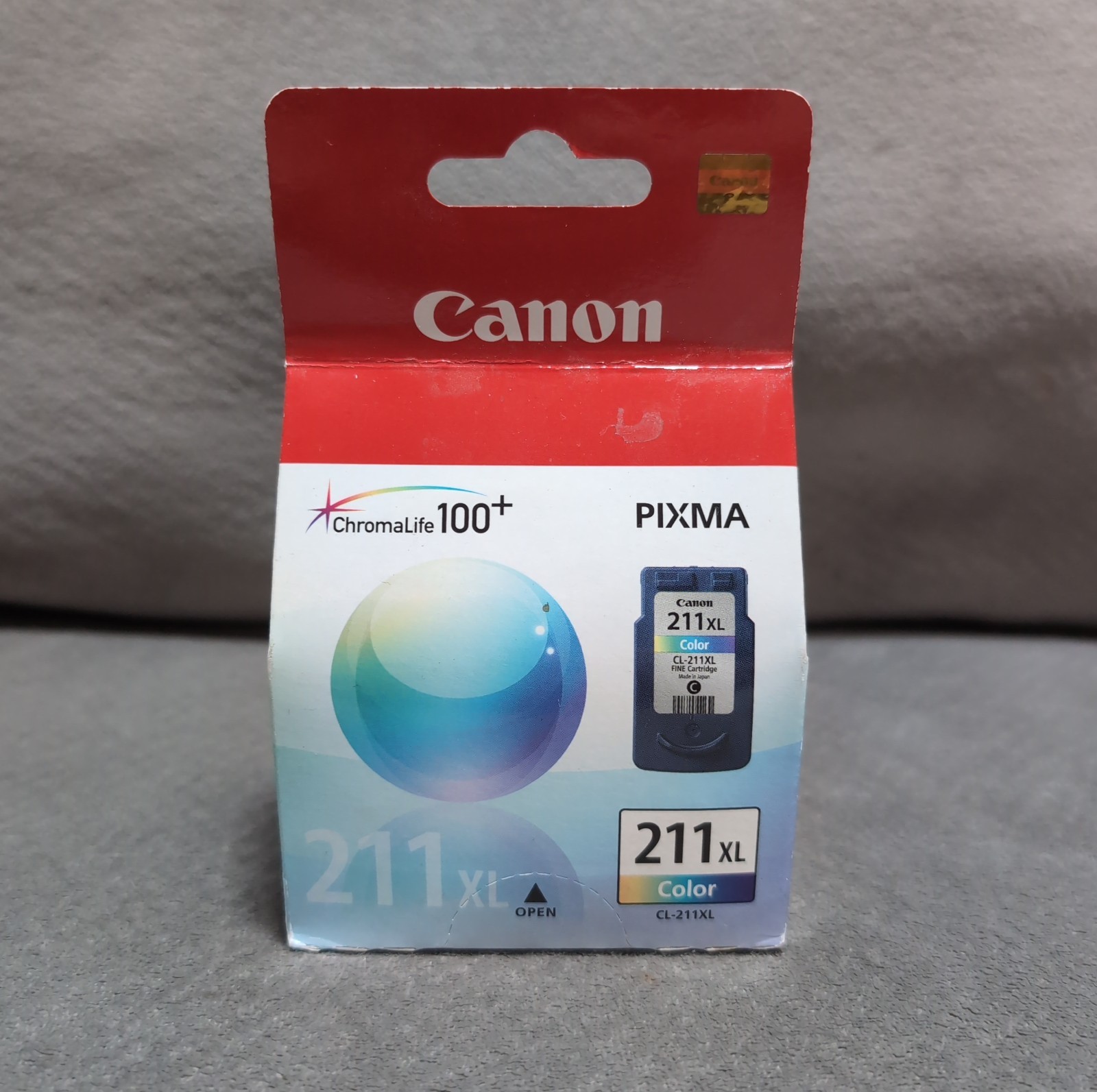 Canon CL211XL Sensormatic Color Cartridge ChromaLife 100